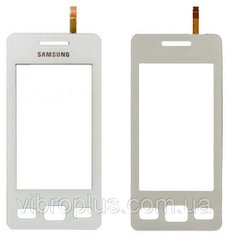 Тачскрин (сенсор) Samsung S5260, белый