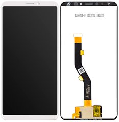 Дисплей (экран) Meizu M8 Note, Meizu Note 8 (M822, M822H, M822Q) с тачскрином в сборе, белый