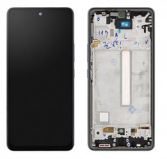 Дисплей Samsung A536B Galaxy A53 5G с тачскрином и рамкой оригинального размера OLED