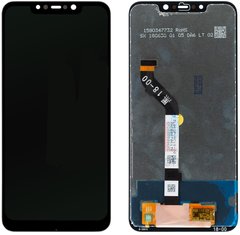 Дисплей (екран) Xiaomi Pocophone F1 M1805E10A з тачскріном в зборі ORIG, чорний