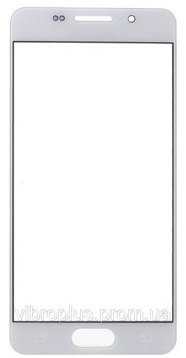 Стекло экрана (Glass) Samsung A310F Galaxy A3, A310M, A310N, A310Y (2016), белый