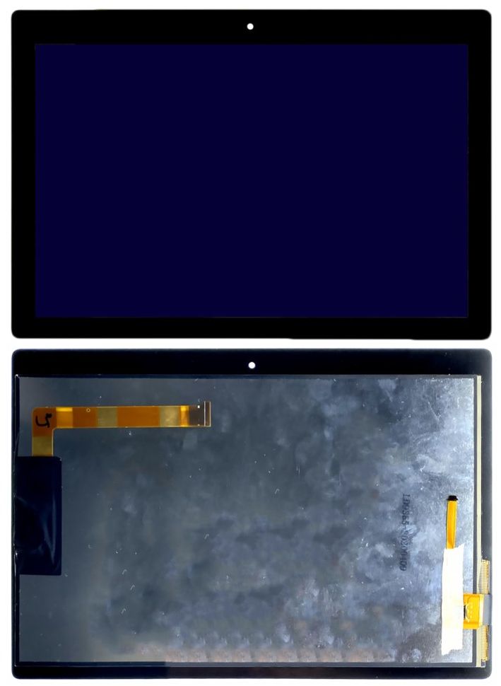 Дисплей (экран) 10.1” Lenovo Tab E10 (TB-X104F, TB-X104L) с тачскрином в сборе, черный