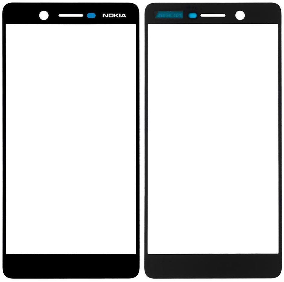 Стекло экрана (Glass) Nokia 7 Dual Sim (TA-1041), черный