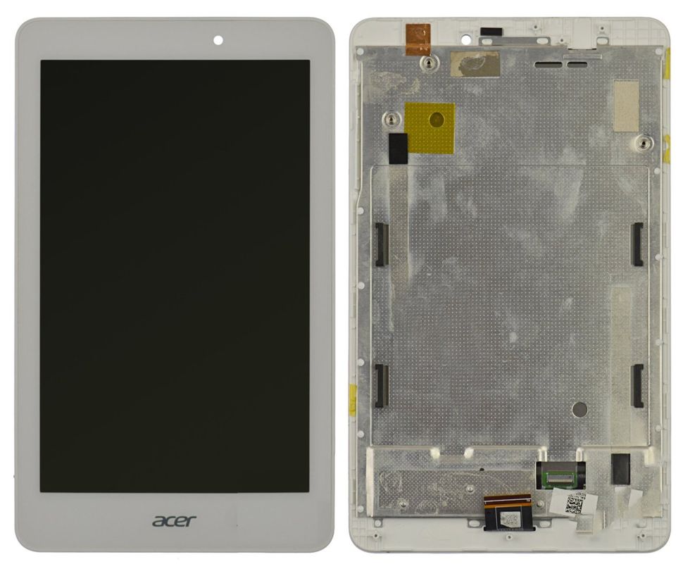 Дисплей (екран) 8 "Acer Iconia Tab A1-840 FHD з тачскріном і рамкою в зборі, білий