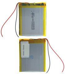 Універсальна акумуляторна батарея (АКБ) 2pin, 4.0 X 50 X 60 мм (405060), 1700 mAh