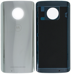 Задняя крышка Motorola XT1925 Moto G6, XT1925-10, серебристая