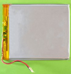 Универсальная аккумуляторная батарея (АКБ) 2pin, 3.9*80*90 мм (398090, 908039), 3000 mAh