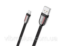 USB-кабель Hoco U74 Grand Lightning, чорний