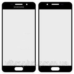 Стекло экрана (Glass) Samsung A310F Galaxy A3, A310M, A310N, A310Y (2016), черный