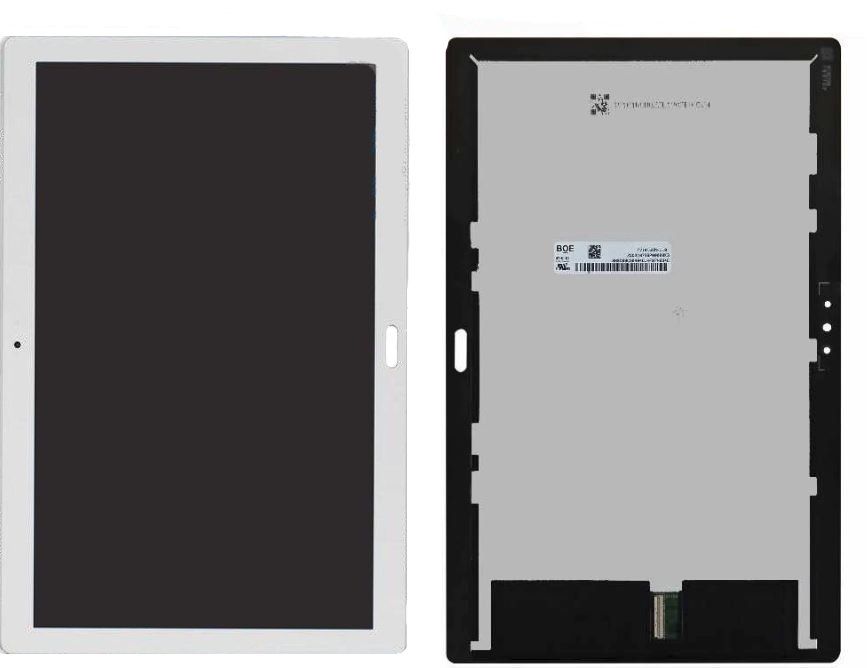 Дисплей (экран) 10.1” Lenovo Tab P10 TB-X705L (LTE), TB-X705F (Wi-Fi) с тачскрином в сборе, белый