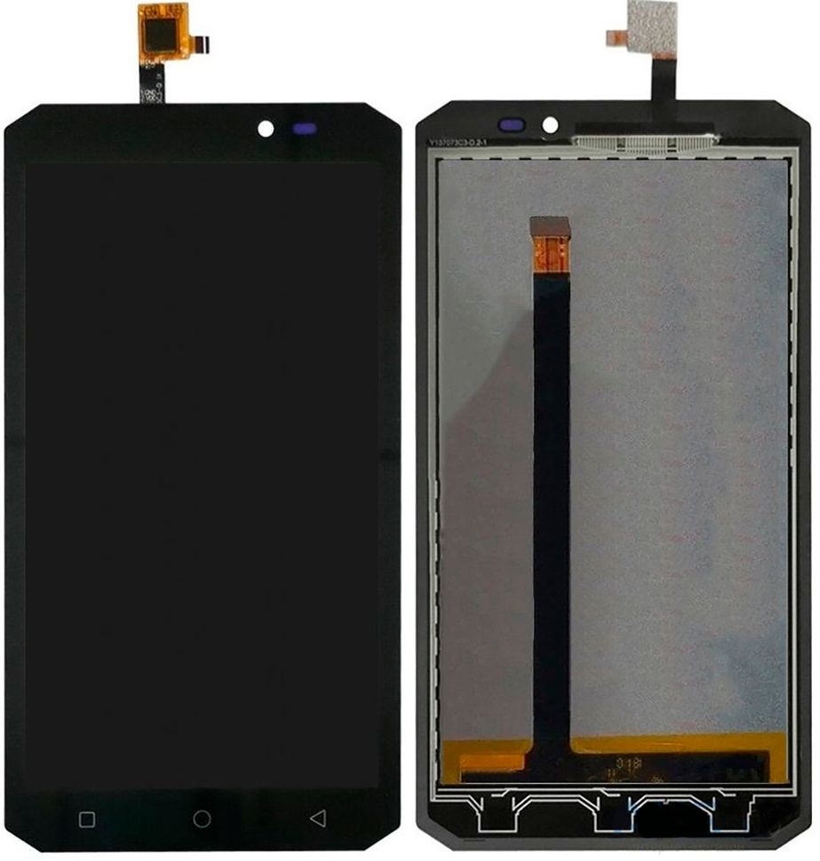 Дисплей (экран) Sigma PQ39 mobile X-treme с тачскрином в сборе, черный
