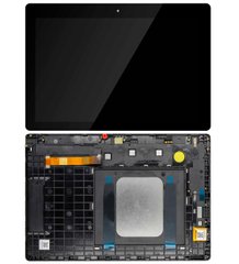Дисплей Lenovo Tab E10 TB-X104F, TB-X104L с тачскрином и рамкой, черный