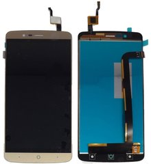 Дисплей (экран) Elephone P8000 с тачскрином в сборе, золотистый