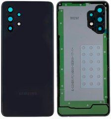 Задня кришка Samsung A325 Galaxy A32 (2021), чорна
