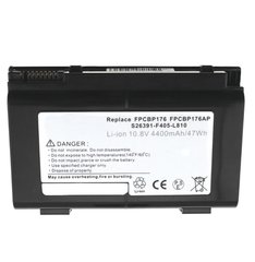 Батарея BP176-3S2P, FPCBP175, FPCBP176 аккумулятор для Fujitsu Lifebook A1220, A6210, AH550, E780, 10.8V, 4400mAh, 47Wh