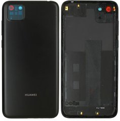 Задня кришка Huawei Y5P 2020 (DRA-LX9), Honor 9S (DUA-LX9), чорна