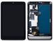 Дисплей (экран) 8” Lenovo MIIX 2 с тачскрином и рамкой в сборе, черный