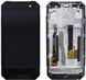 Дисплей Nomu S30 Mini з тачскріном і рамкою, чорний