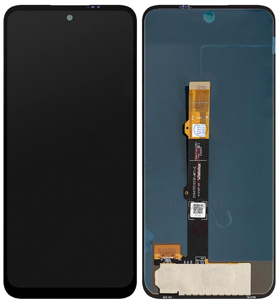 Дисплей Motorola XT2173-3 Moto G31, XT2167 Moto G41, Moto G71 Amoled з тачскріном ORIG, чорний