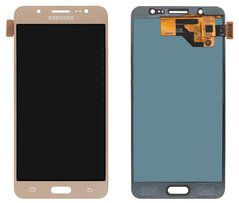 Дисплей (екран) Samsung J510H, J510F Galaxy J5 (2016) з тачскріном, золотистий TFT