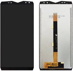 Дисплей (экран) Ulefone Power 5 с тачскрином в сборе, черный