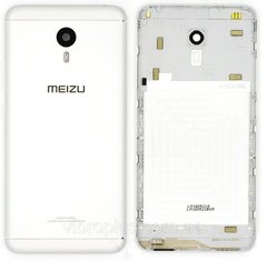 Задняя крышка Meizu M3 Note (L681H), серебристая