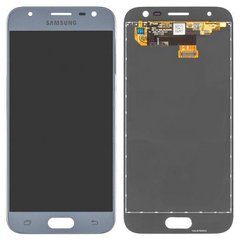 Дисплей (экран) Samsung J330H, J330F, J330DS, J330G Galaxy J3 (2017) с тачскрином в сборе ORIG, синий