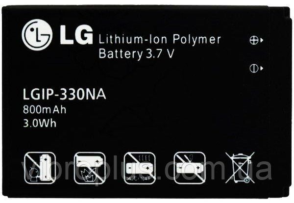 Аккумуляторная батарея (АКБ) LG LGIP-330NA для T500, T510, T515, T520, 800 mAh