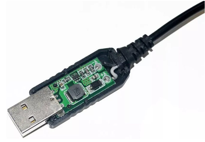 USB кабель для роутера / маршрутизатора с преобразованием напряжения с 5V на 12V 0.5А 5.5 х 2.1 мм DC