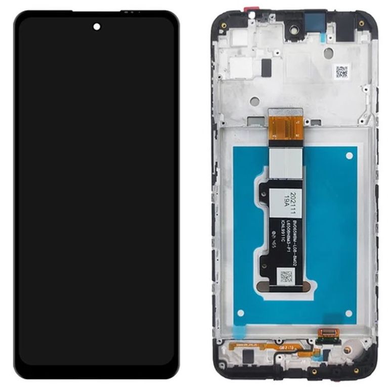 Дисплей Motorola XT2227 Moto E32 с тачскрином и рамкой Оригинал