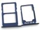 Лоток для Nokia 3.1 Dual Sim (TA-1049, TA-1057, TA-1063) держатель для двох SIM-карт і карти пам'яті, синій (2 шт.)