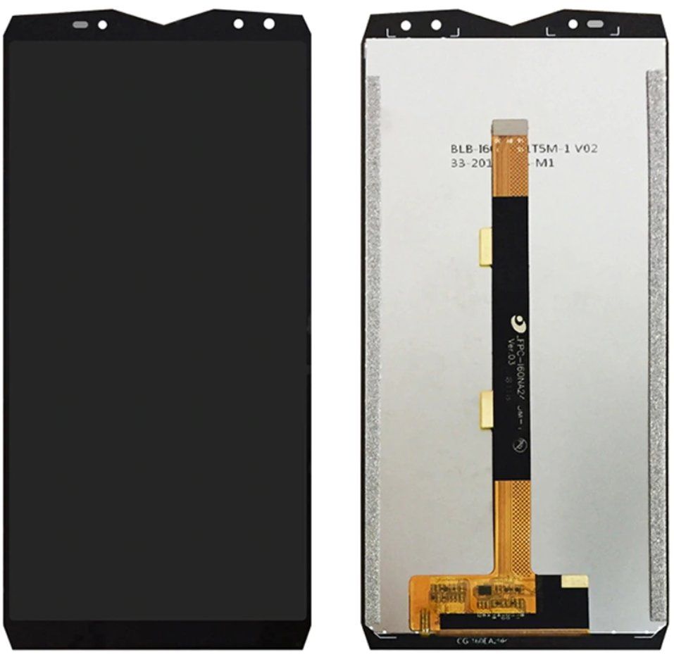 Дисплей (экран) Ulefone Power 5 с тачскрином в сборе, черный