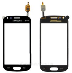Тачскрин (сенсор) Samsung S7580 Galaxy Trend Plus, S7582 ORIG, черный