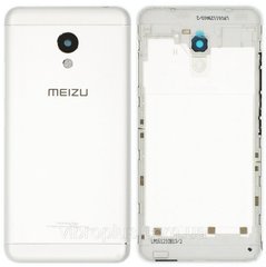 Задняя крышка Meizu M3S, серебристая