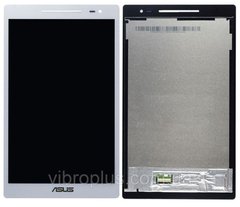 Дисплей (экран) 8" Asus ZenPad Z380C, Z380KL с тачскрином в сбое, белый