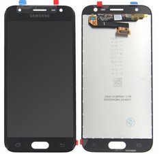 Дисплей (экран) Samsung J330F Galaxy J3 (2017) с тачскрином ORIG, черный