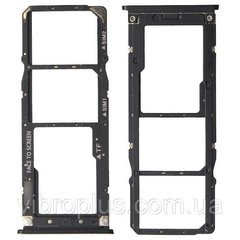 Лоток для Xiaomi Mi A2 Lite, держатель для SIM-карт и карты памяти, черный