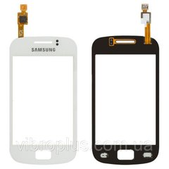 Тачскрін (сенсор) Samsung S6500 Galaxy mini 2 ORIG, білий