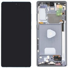 Дисплей Samsung N980F Galaxy Note 20, N981B Galaxy Note 20 5G AMOLED с тачскрином и рамкой ORIG, черный