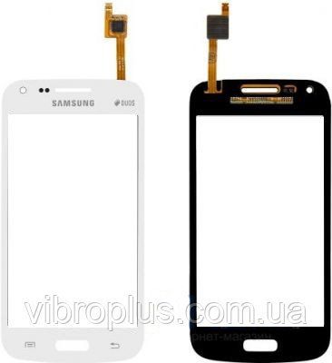 Тачскрін (сенсор) Samsung Galaxy Star Advance Duos G350, G350H, G3500 (з отвором камери) ORIG, білий