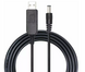 USB кабель для роутера / маршрутизатора с преобразованием напряжения с 5V на 9V 0.5А 5.5 х 2.1 мм DC 2