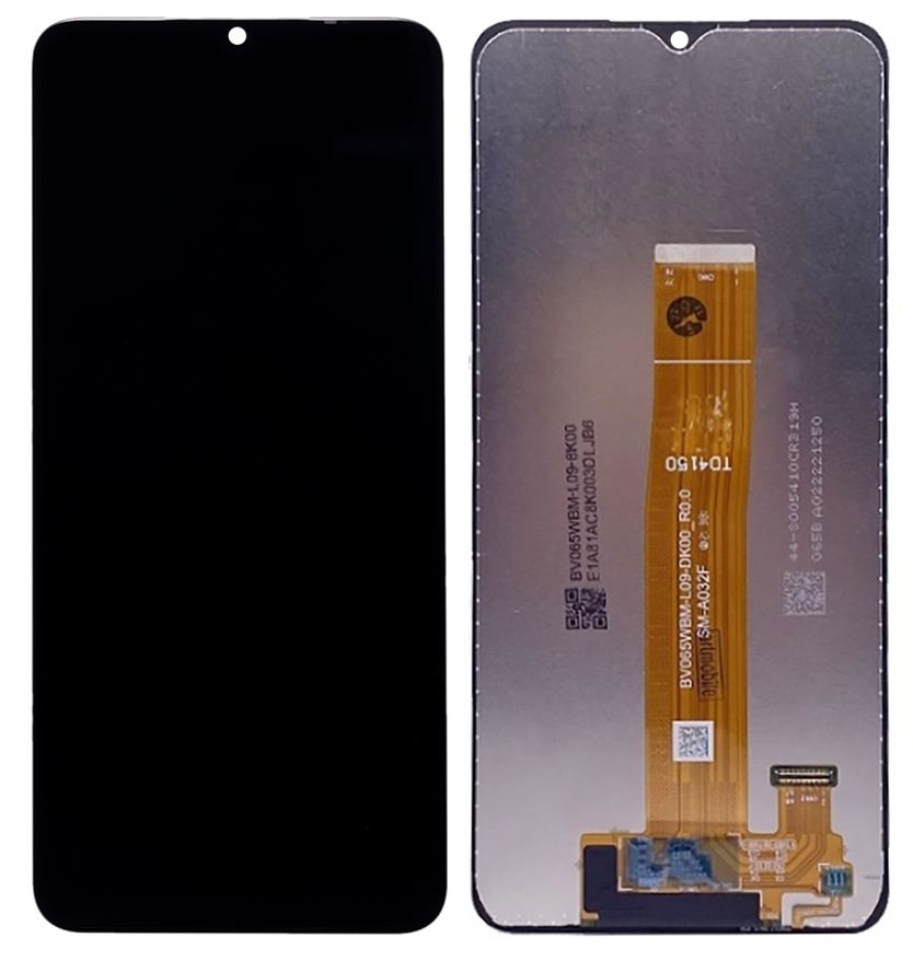 Дисплей Samsung A032 Galaxy A03 2021 Euro Version з тачскріном, чорний