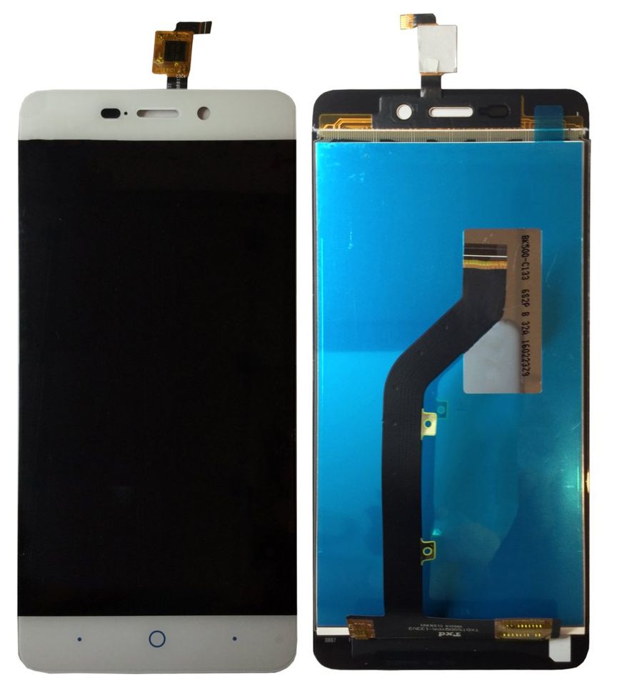 Дисплей (екран) ZTE Nubia X3 with touch screen (з тачскріном в зборі), white (білий)