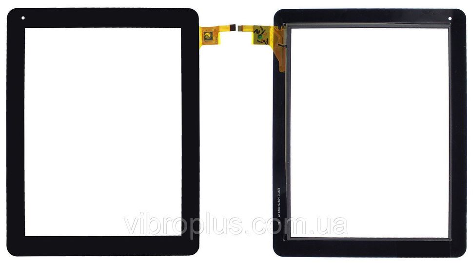 Тачскрін (сенсор) 9,7 "183x236 12pin Explay M2 3G (p / n: 04-0970-0938 V1), чорний