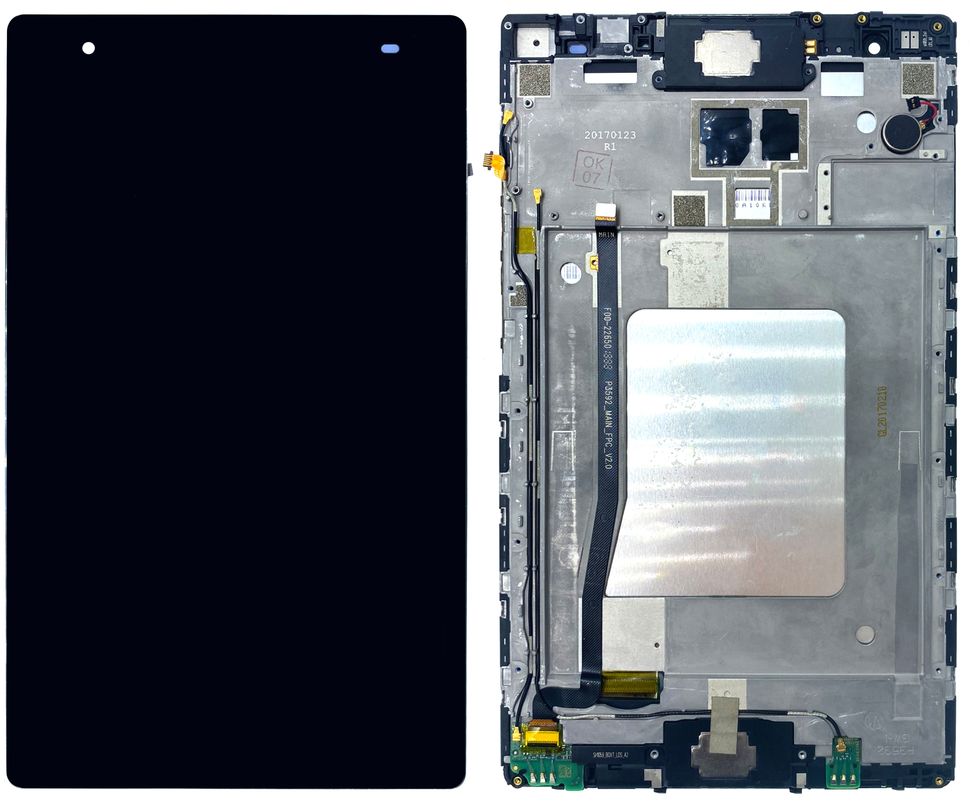 Дисплей Lenovo Tab 4 Plus TB-8704X, TB-8704F, TB-8704N з тачскріном і рамкою