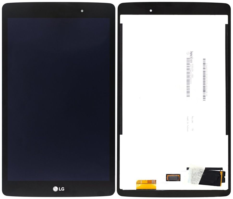 Дисплей (экран) 8.3” LG G Pad X V521, V520 с тачскрином в сборе, черный