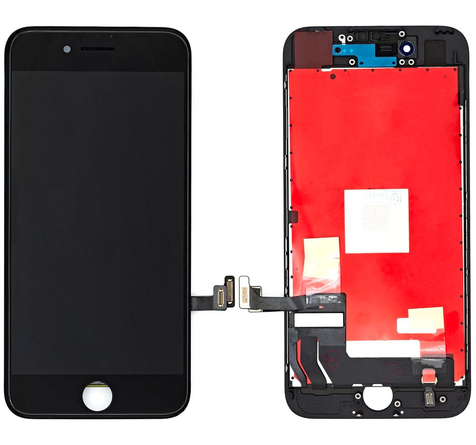 Дисплей (экран) Apple iPhone 7 с тачскрином и рамкой в сборе Original China, черный