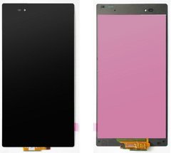 Дисплей (экран) Sony C6802 XL39h Xperia Z Ultra, C6806, C6833 с тачскрином в сборе, черный