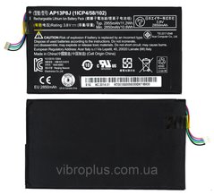 Аккумуляторная батарея (АКБ) Acer AP13P8J, AP13PFJ для Iconia B1-720, B1-721, 2955 mAh
