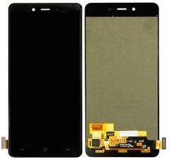 Дисплей (экран) OnePlus X (E1003) AMOLED с тачскрином в сборе ORIG, черный